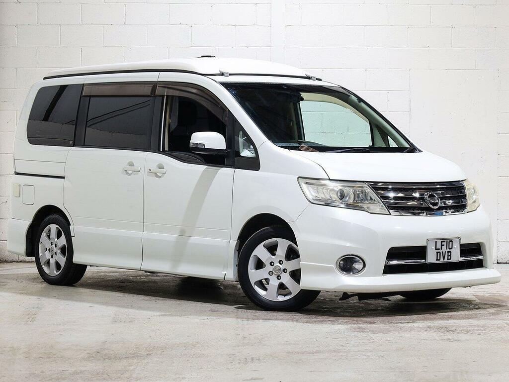 Nissan Serena Hatchback White #6