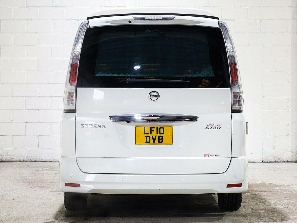 Nissan Serena Hatchback White #13