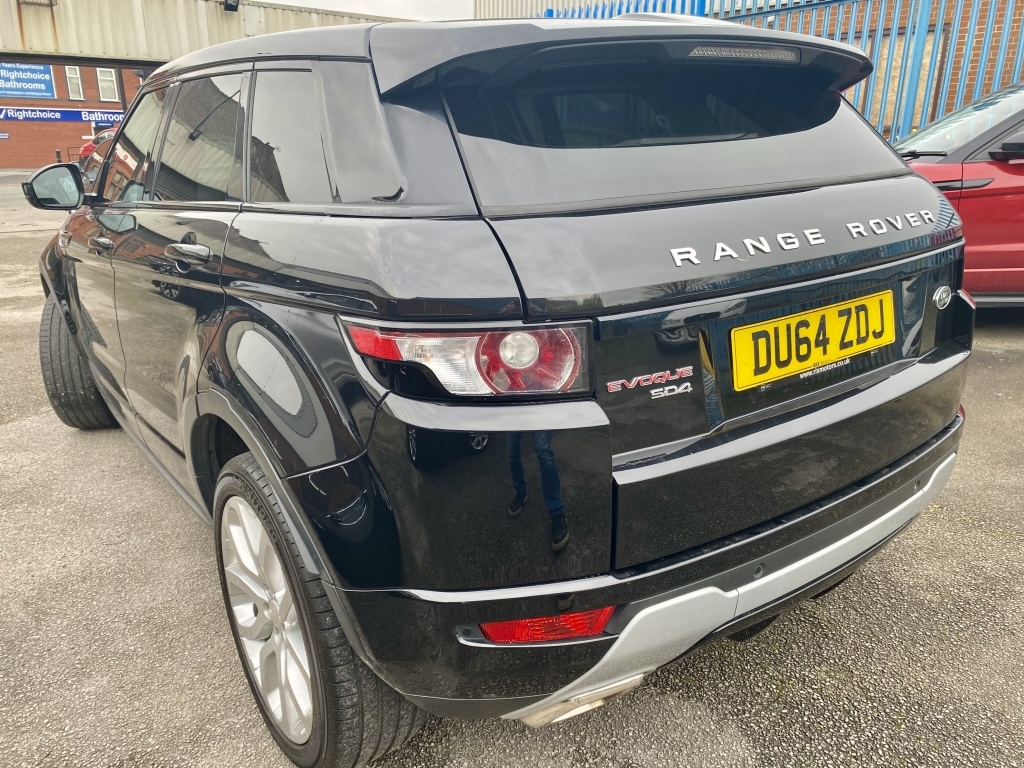 Land Rover Range Rover Evoque Estate 2.2 Sd4 Dynamic DU64ZDJ Black #5