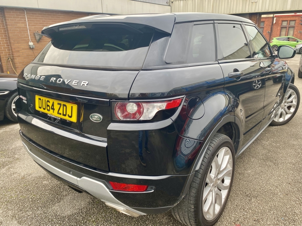 Land Rover Range Rover Evoque Estate 2.2 Sd4 Dynamic DU64ZDJ Black #6