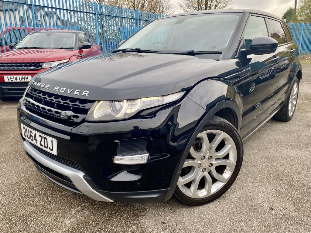 Land Rover Range Rover Evoque Estate 2.2 Sd4 Dynamic DU64ZDJ Black #3