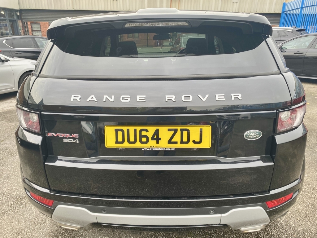 Land Rover Range Rover Evoque Estate 2.2 Sd4 Dynamic DU64ZDJ Black #4