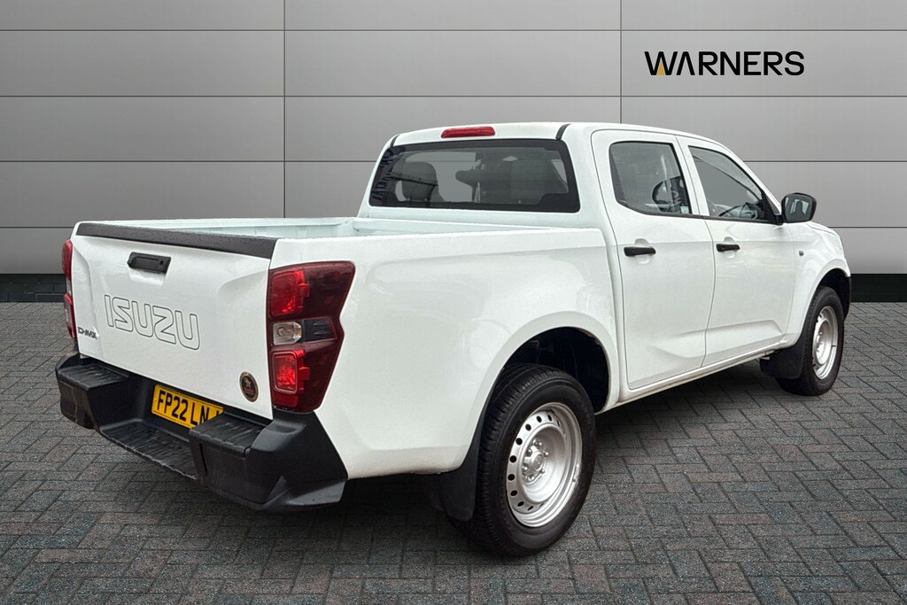 Isuzu D-Max 1.9 Utility Double Cab 4X4 FP22LNJ White #4