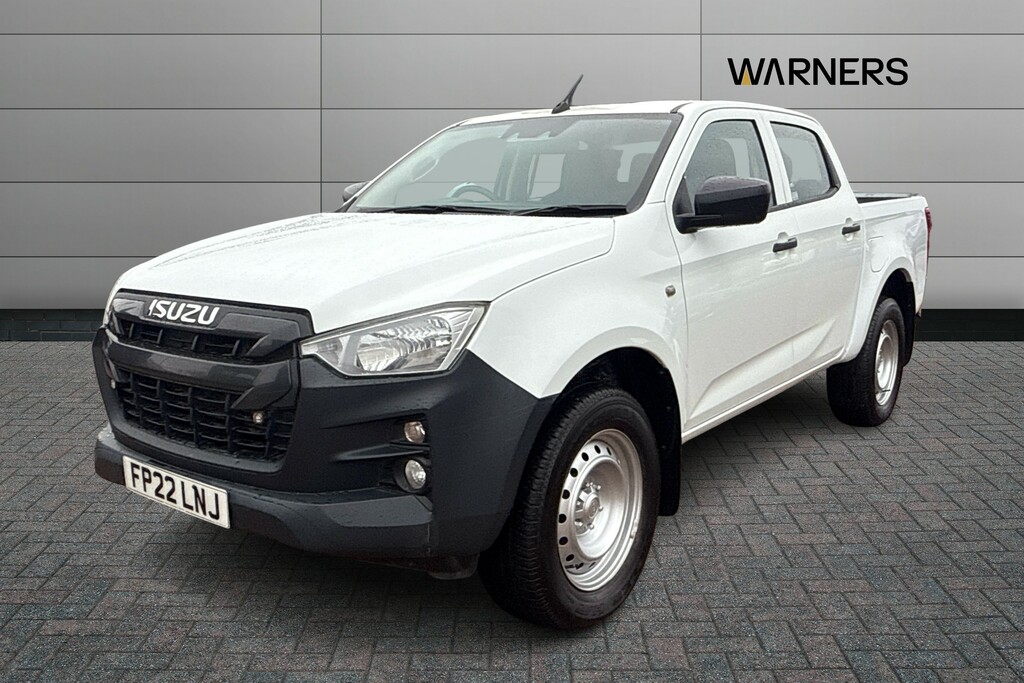 Isuzu D-Max 1.9 Utility Double Cab 4X4 FP22LNJ White #2