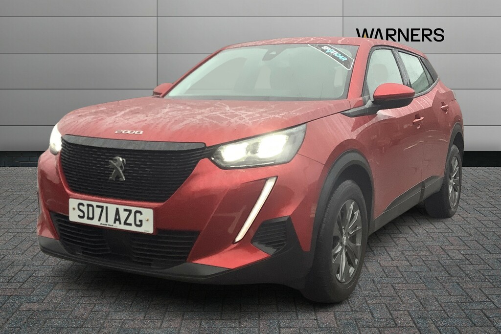 Peugeot 2008 1.2 Puretech Active Premium SD71AZG Red #2