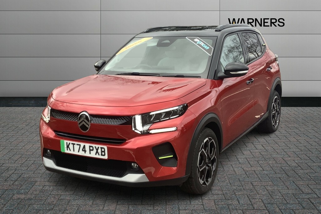 Citroen C3 83Kw Max 44Kwh KT74PXB Red #2