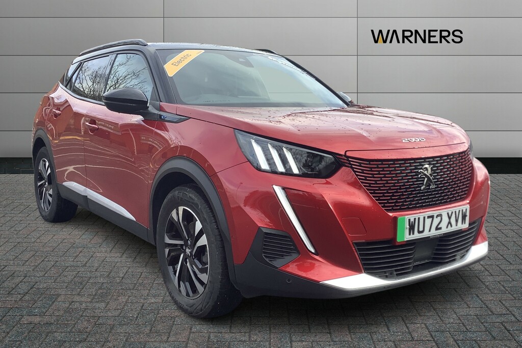 Peugeot e-2008 100Kw Gt 50Kwh Red