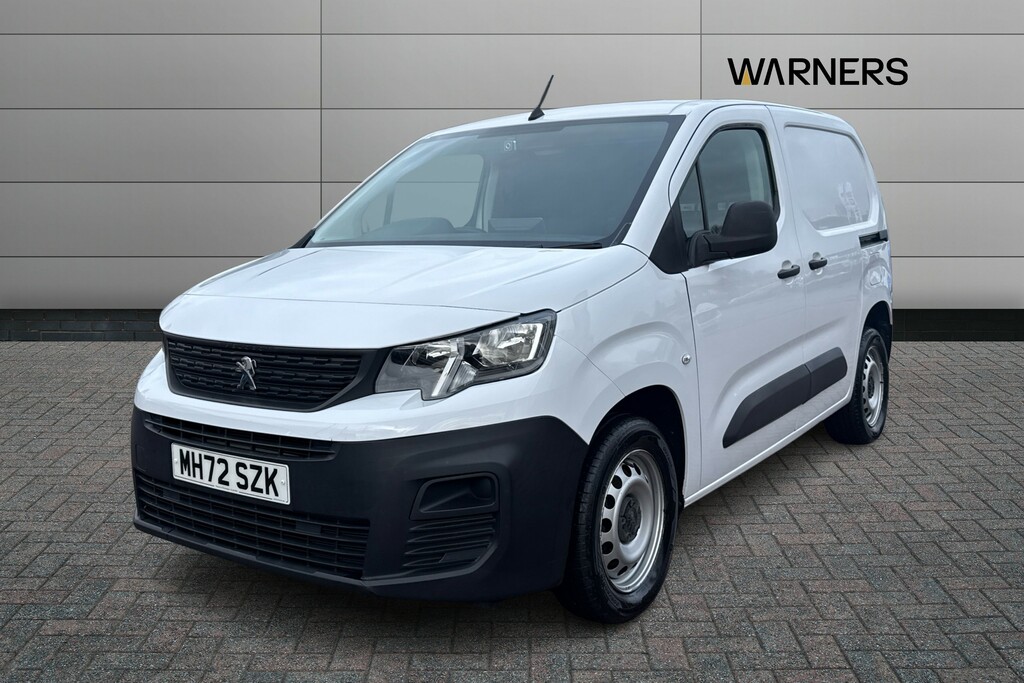 Peugeot Partner 1000 1.5 Bluehdi 100 Professional Premium Van MH72SZK White #2