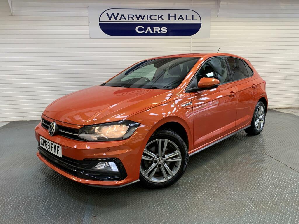 Volkswagen Polo 1.0 Tsi R-line Euro 6 Ss Orange