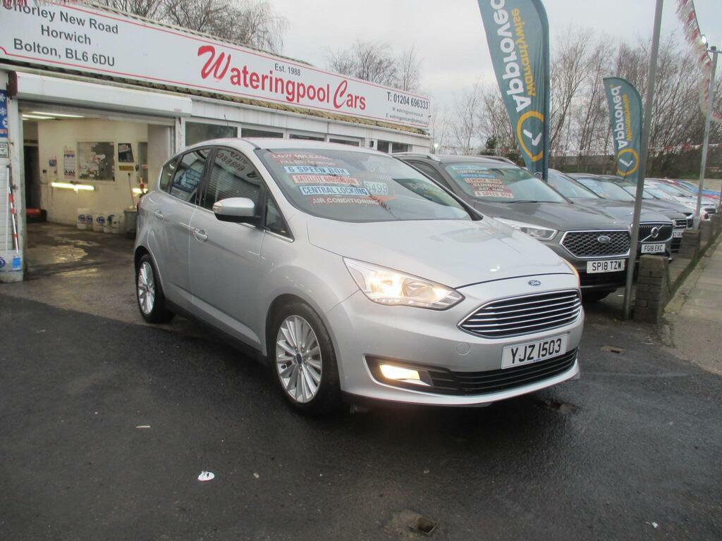 Ford C-Max 1.0T Ecoboost Titanium Euro 6 S S Silver
