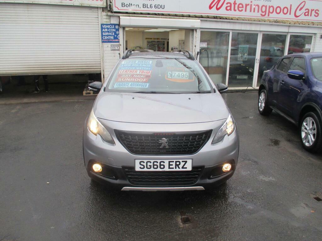 Peugeot 2008 1.6 Bluehdi Gt Line Euro 6 S S SG66ERZ Grey #6