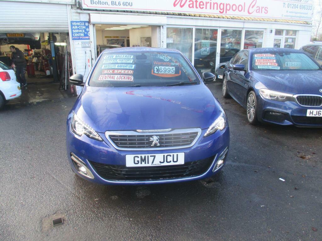 Peugeot 308 1.2 Puretech Gt Line Euro 6 S S GM17JCU Blue #4