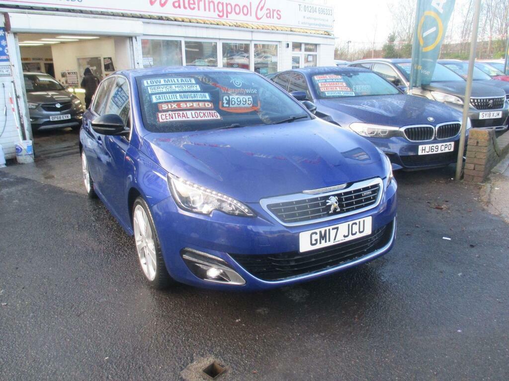 Peugeot 308 1.2 Puretech Gt Line Euro 6 S S GM17JCU Blue #3