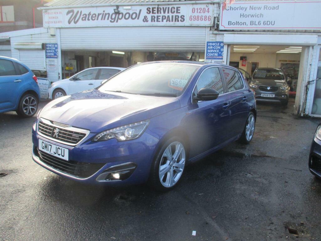 Peugeot 308 1.2 Puretech Gt Line Euro 6 S S GM17JCU Blue #6