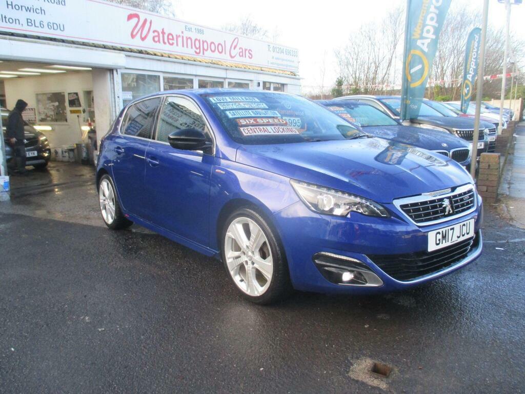 Peugeot 308 1.2 Puretech Gt Line Euro 6 S S GM17JCU Blue #2