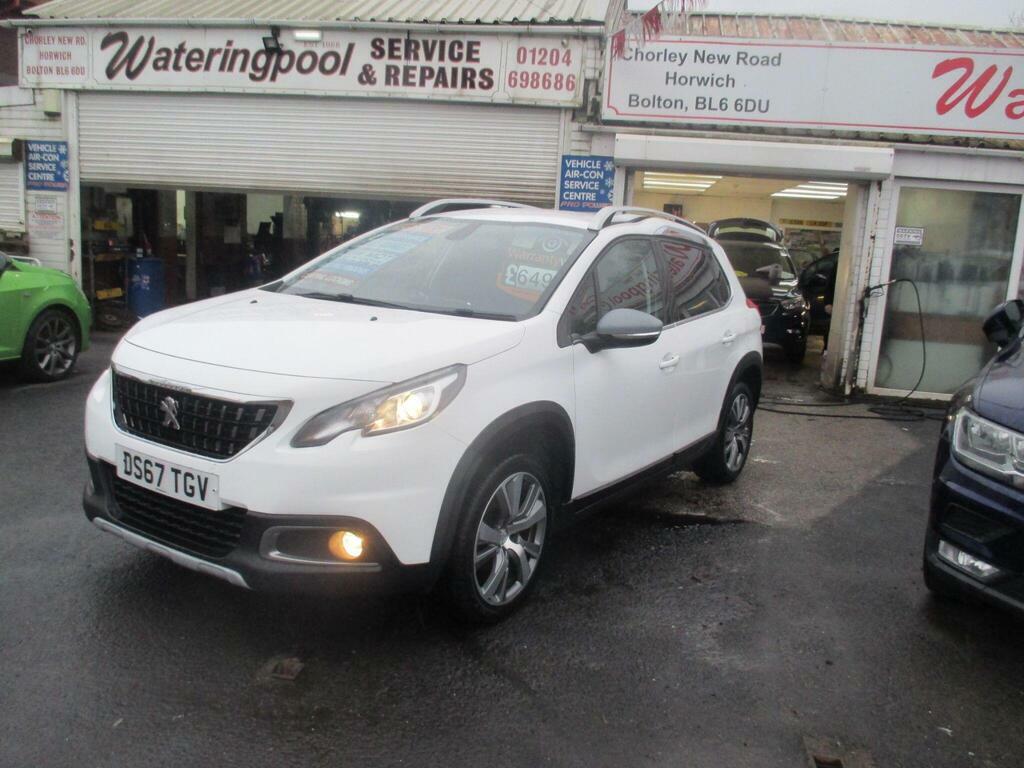 Peugeot 2008 1.2 Puretech Allure Euro 6 S S DS67TGV White #5