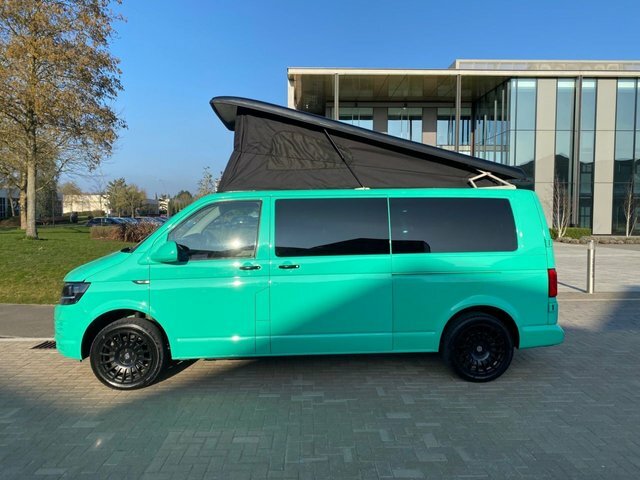 Volkswagen Transporter 2.0 T28 Tdi Big Wave Camper 83 Bhp Green
