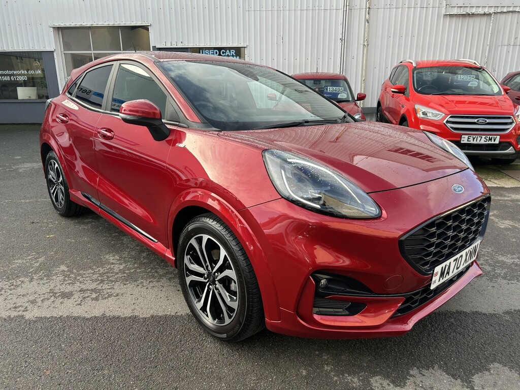 Ford Puma Suv 1.0 T 125Ps Mhev St-line 2020 MA70XNN Red #3