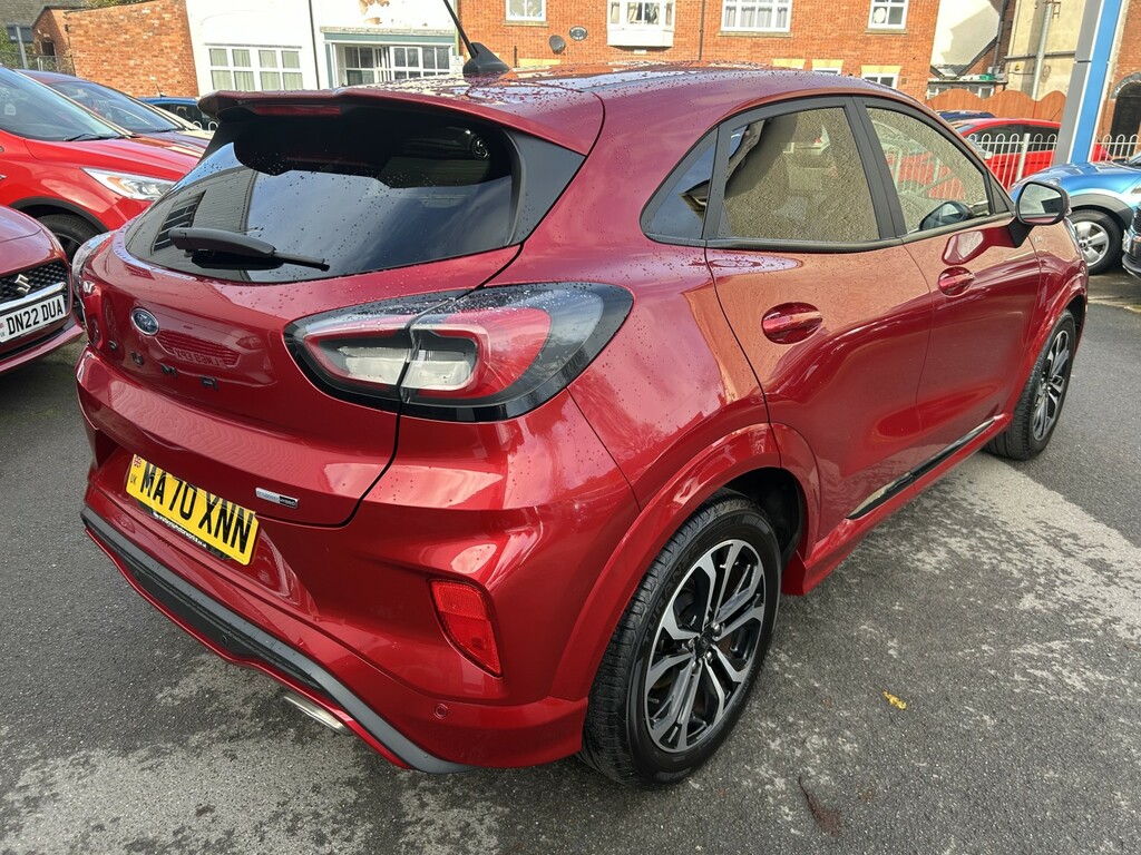 Ford Puma Suv 1.0 T 125Ps Mhev St-line 2020 MA70XNN Red #4