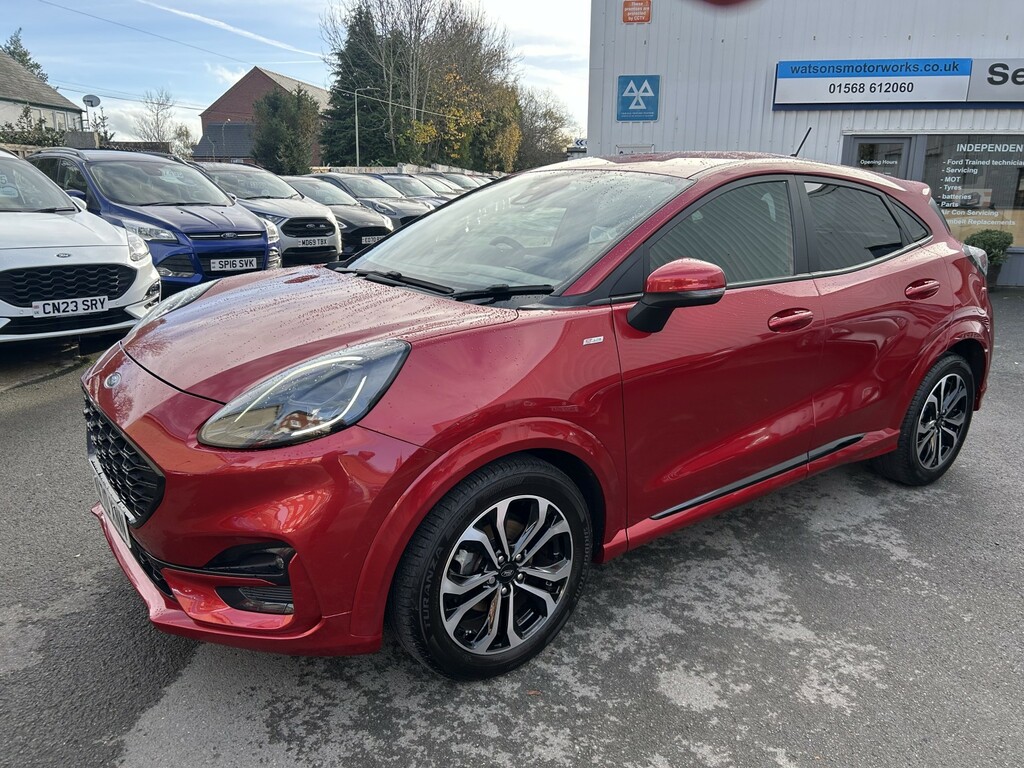 Ford Puma Suv 1.0 T 125Ps Mhev St-line 2020 Red