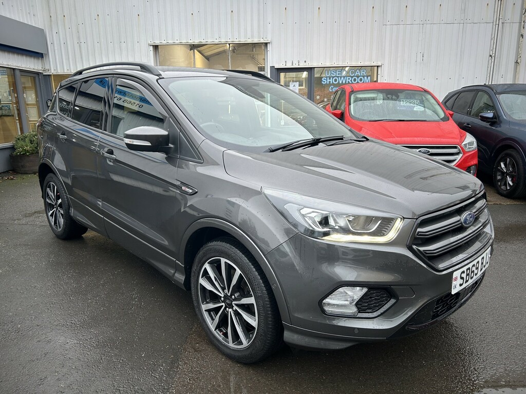 Ford Kuga Suv 2.0 Tdci 150Ps St-line, 28326 Miles 2019 Grey #2