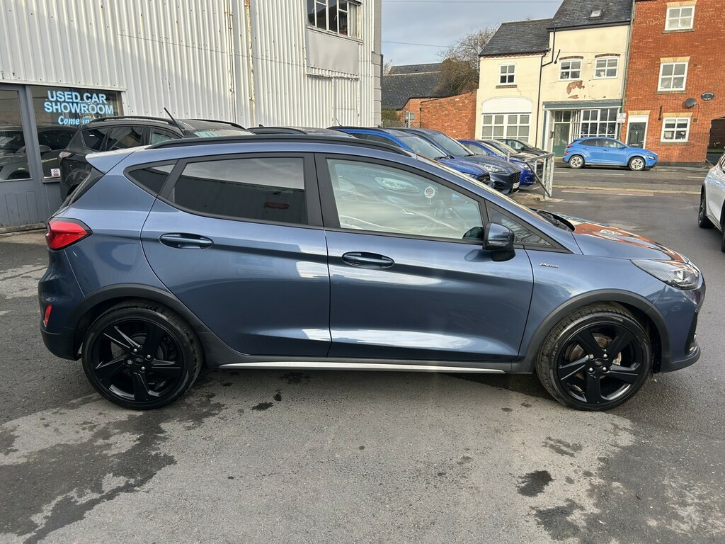 Ford Fiesta Hatchback Active 1.0L Ecoboost 125Ps Mhev NX72JLU Blue #2