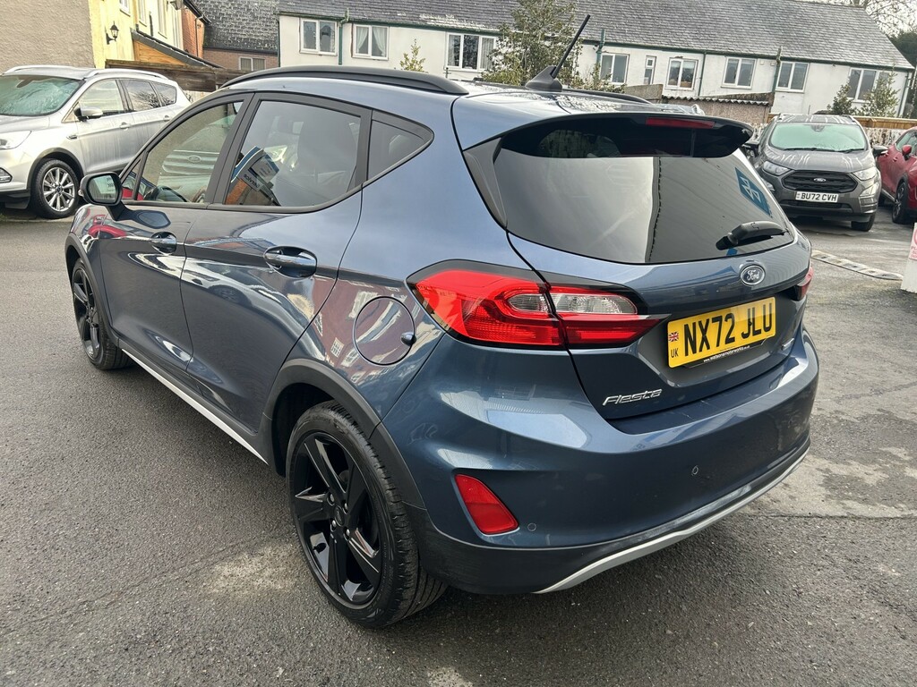 Ford Fiesta Hatchback Active 1.0L Ecoboost 125Ps Mhev NX72JLU Blue #5