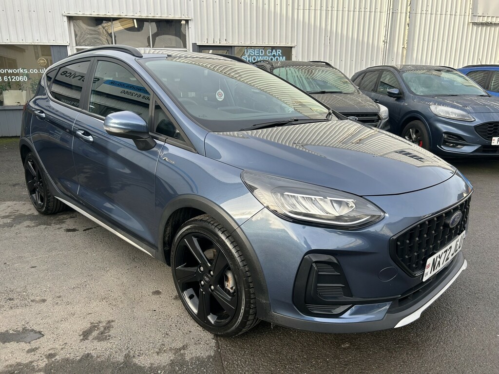 Ford Fiesta Hatchback Active 1.0L Ecoboost 125Ps Mhev NX72JLU Blue #6