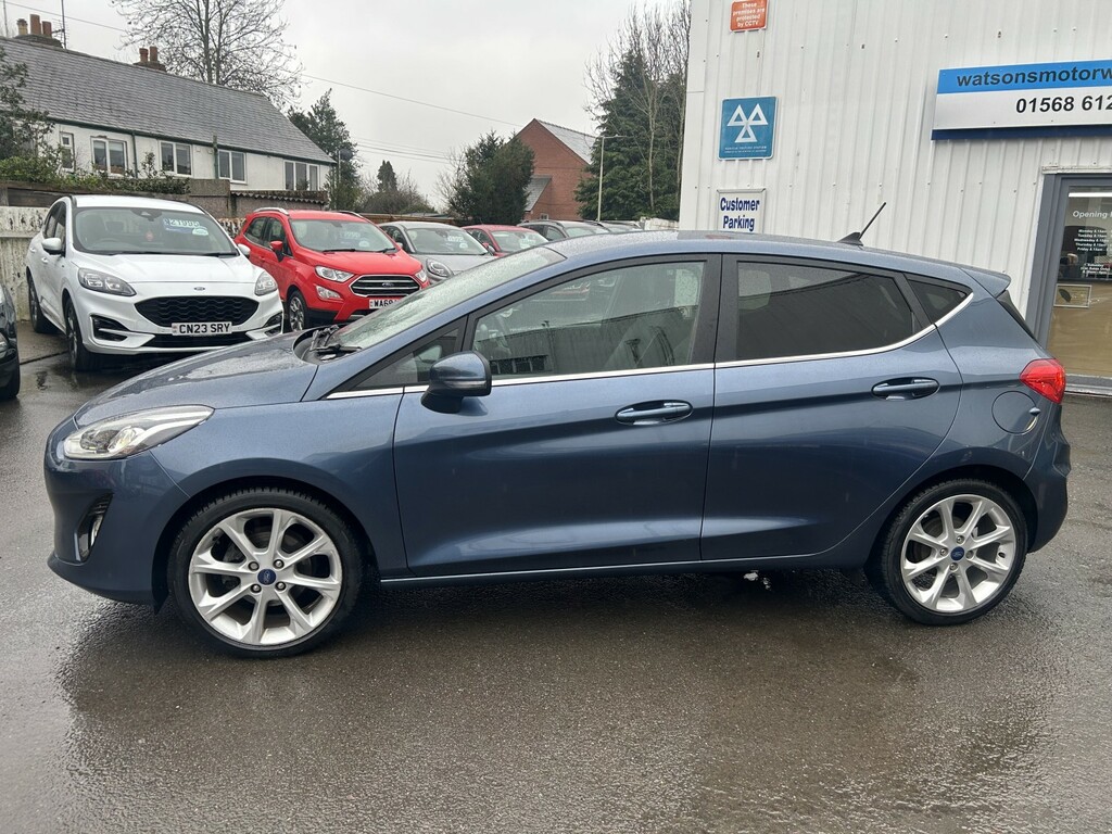 Ford Fiesta Hatchback Titanium X 1.0L Ecoboost 125Ps WD70UHR Blue #3