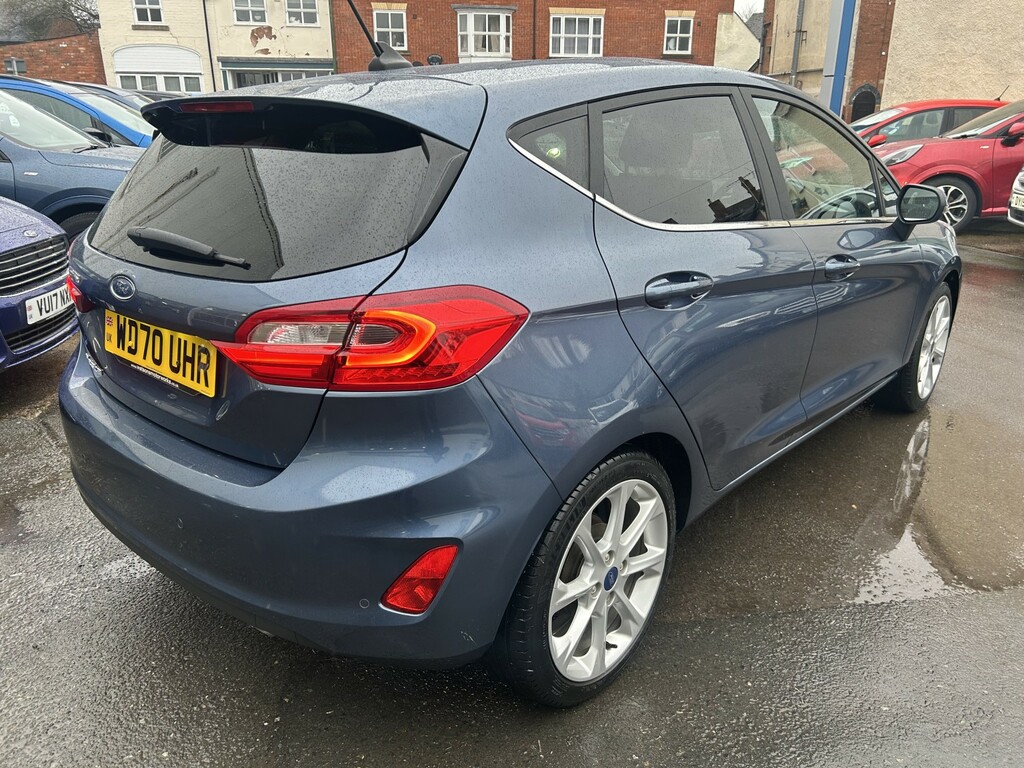 Ford Fiesta Hatchback Titanium X 1.0L Ecoboost 125Ps WD70UHR Blue #2
