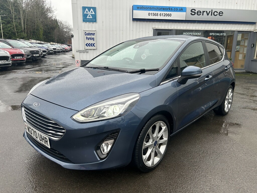 Ford Fiesta Hatchback Titanium X 1.0L Ecoboost 125Ps Blue