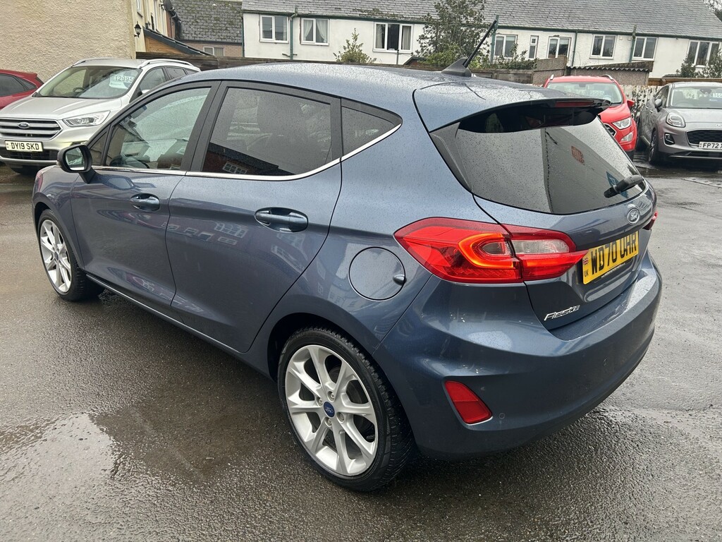 Ford Fiesta Hatchback Titanium X 1.0L Ecoboost 125Ps WD70UHR Blue #5
