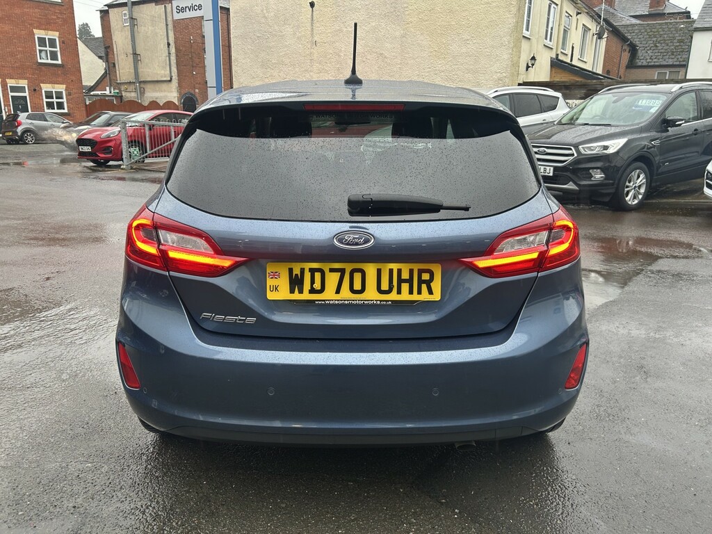 Ford Fiesta Hatchback Titanium X 1.0L Ecoboost 125Ps WD70UHR Blue #4