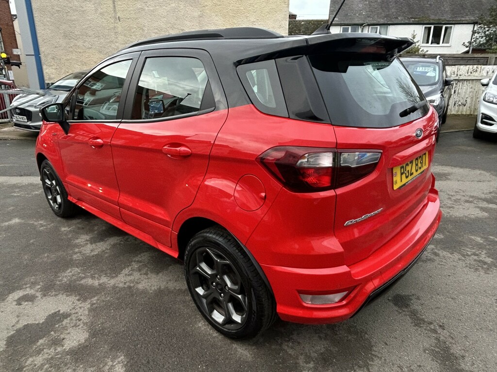 Ford Ecosport Suv 1.0 T Ecoboost St-line 2020 PGZ8317 Red #4