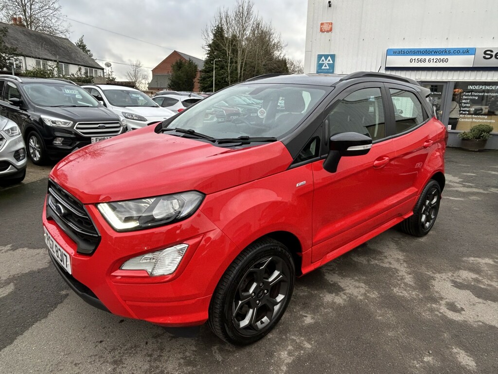 Ford Ecosport Suv 1.0 T Ecoboost St-line 2020 Red