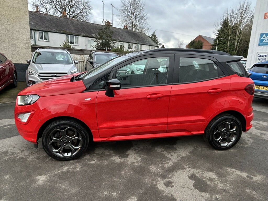 Ford Ecosport Suv 1.0 T Ecoboost St-line 2020 PGZ8317 Red #5