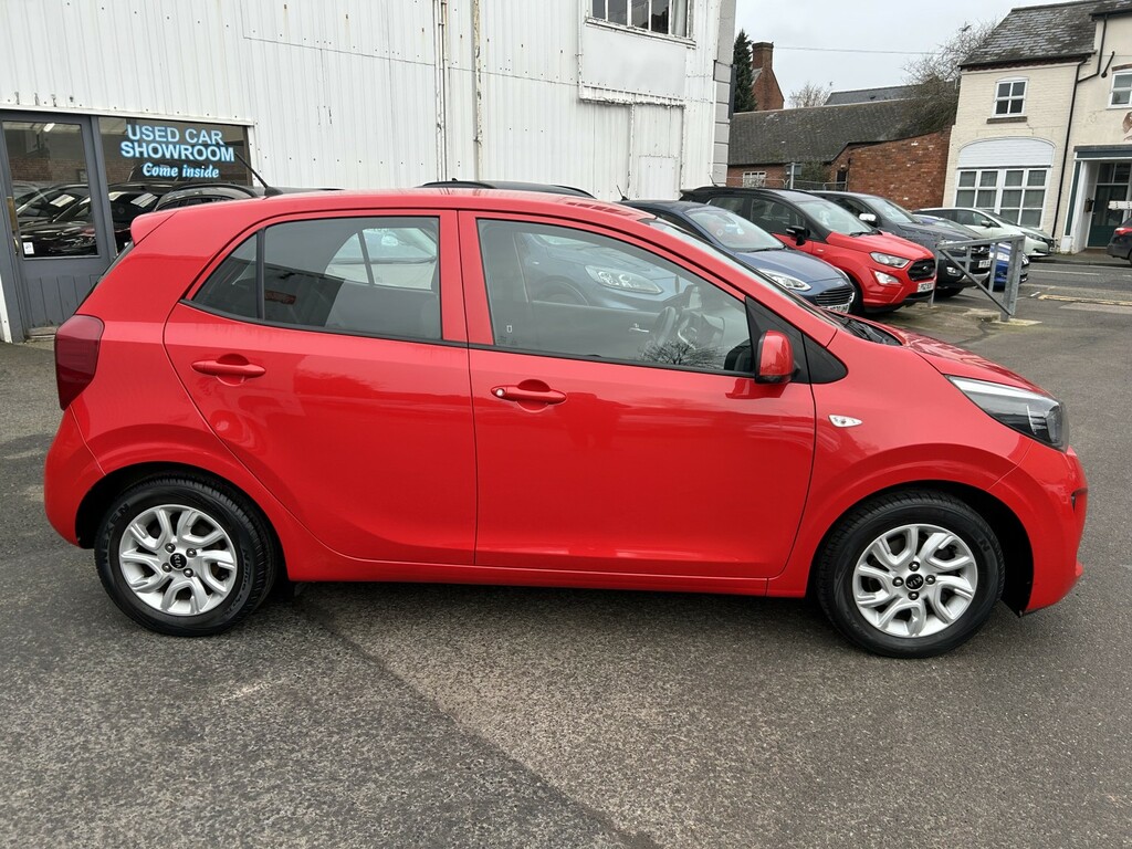 Kia Picanto Hatchback 1.0 2, 5Dr, Only 20751 Miles 2018 BP18CFM Red #4