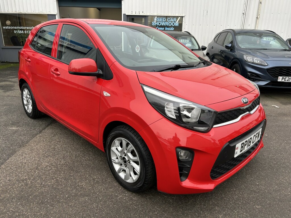 Kia Picanto Hatchback 1.0 2, 5Dr, Only 20751 Miles 2018 BP18CFM Red #6