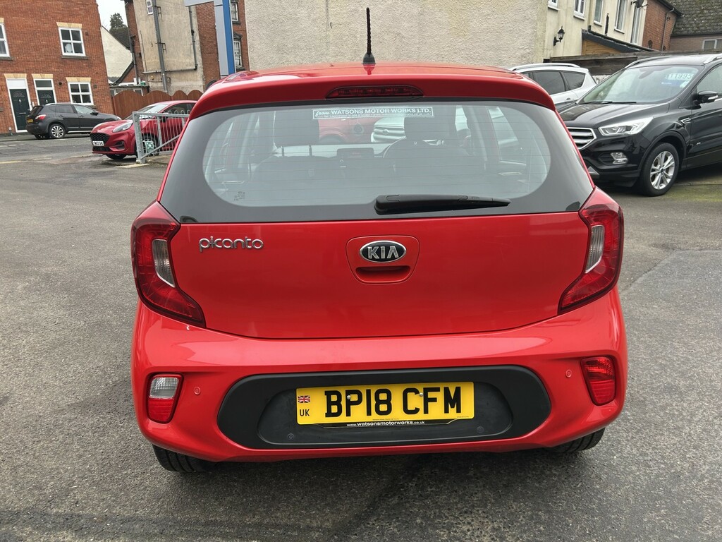 Kia Picanto Hatchback 1.0 2, 5Dr, Only 20751 Miles 2018 BP18CFM Red #5