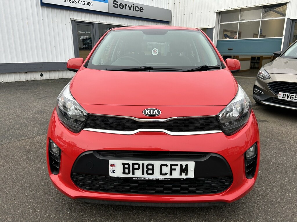 Kia Picanto Hatchback 1.0 2, 5Dr, Only 20751 Miles 2018 BP18CFM Red #3