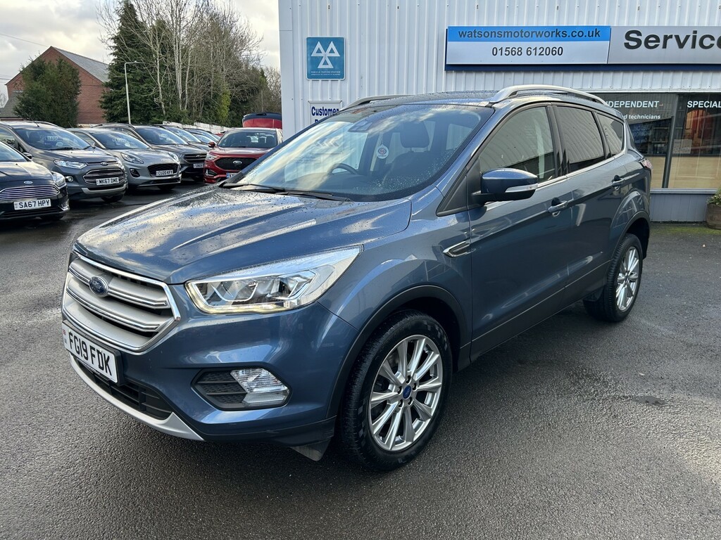 Ford Kuga Suv Titanium Edition 2.0Tdci 2Wd. 2019 Blue