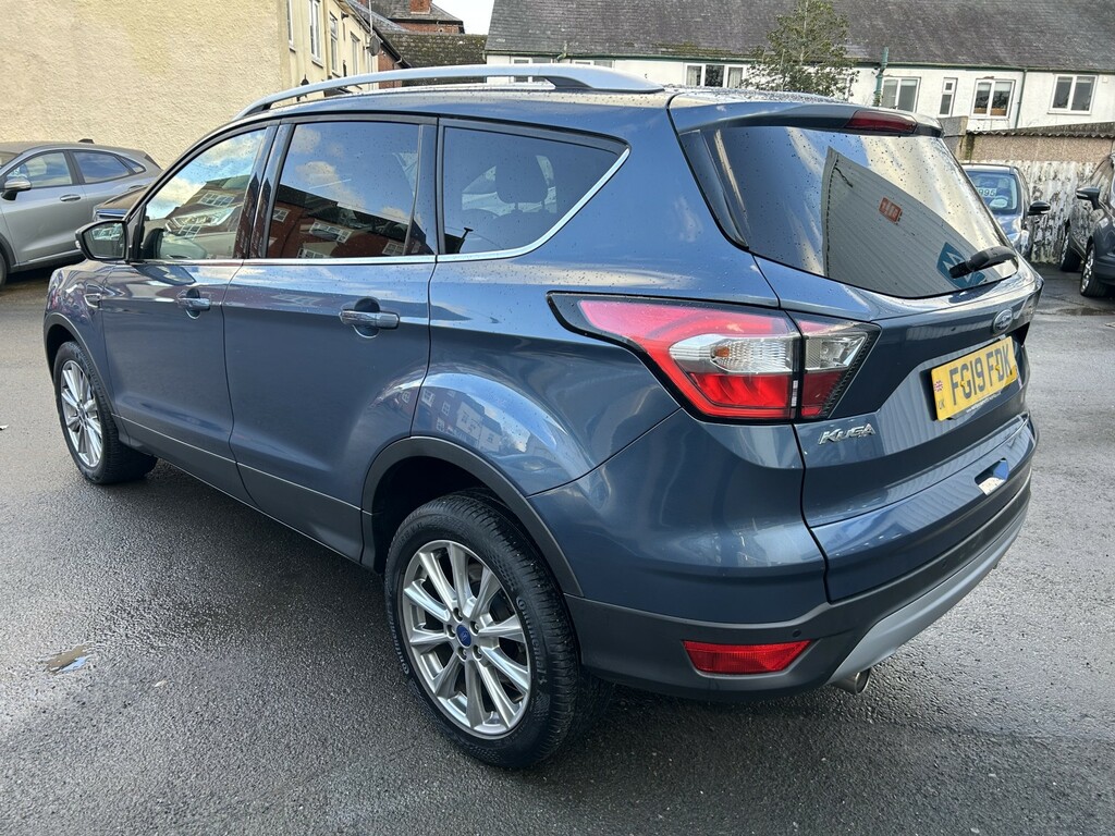 Ford Kuga Suv Titanium Edition 2.0Tdci 2Wd. 2019 FG19FDK Blue #4