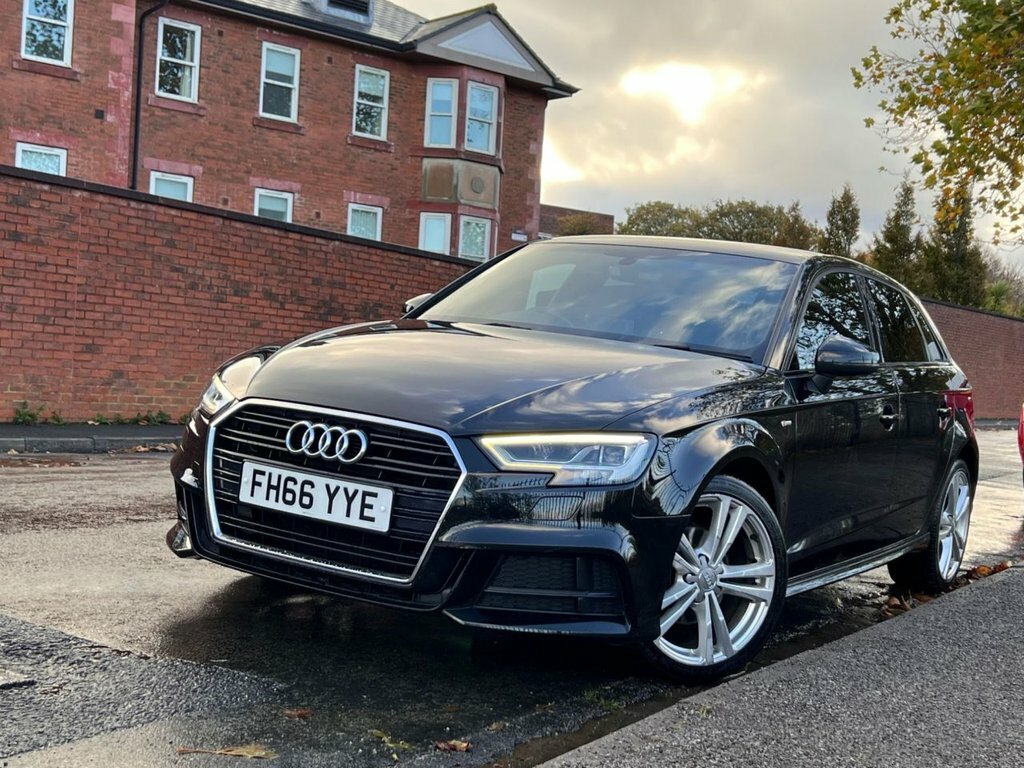 Audi A3 1L S Line FH66YYE Black #3
