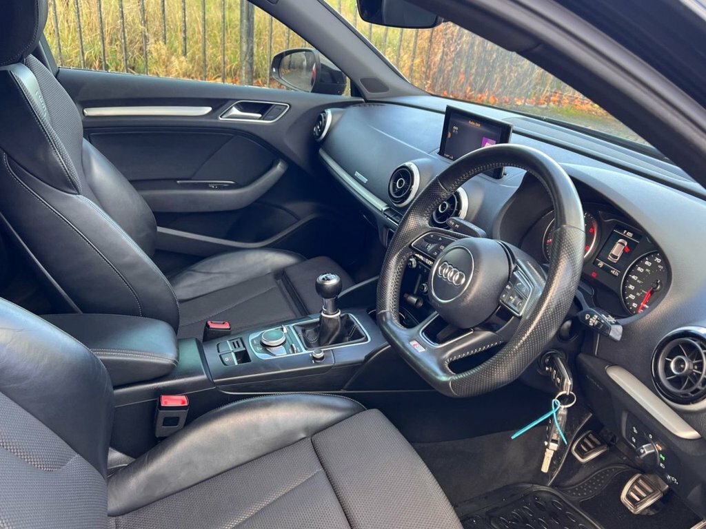 Audi A3 1L S Line FH66YYE Black #2