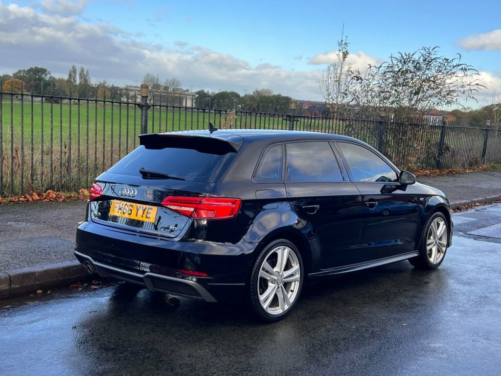 Audi A3 1L S Line FH66YYE Black #6