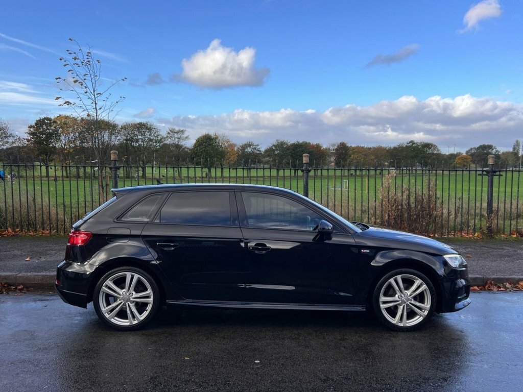 Audi A3 1L S Line FH66YYE Black #5