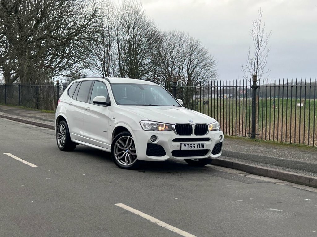 BMW X3 2L M Sport YT66YUW White #4