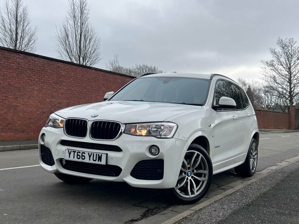 BMW X3 2L M Sport YT66YUW White #3