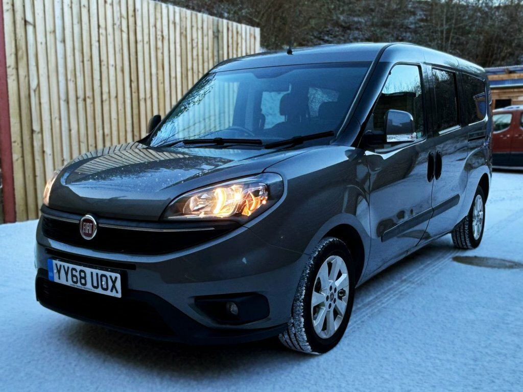 Fiat Doblo 1.6L Maxi Sx 6Dr Grey #4