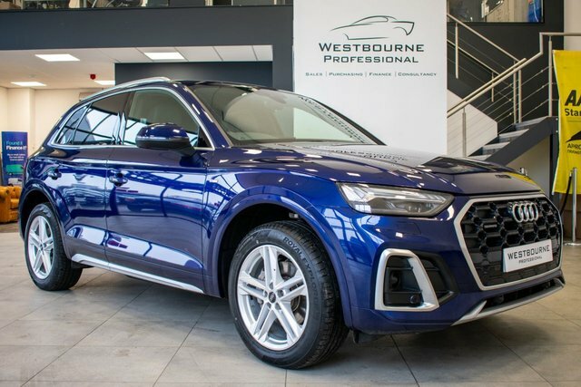 Audi Q5 2.0 Tfsi 45 S Line Suv S Tronic Quattro Blue
